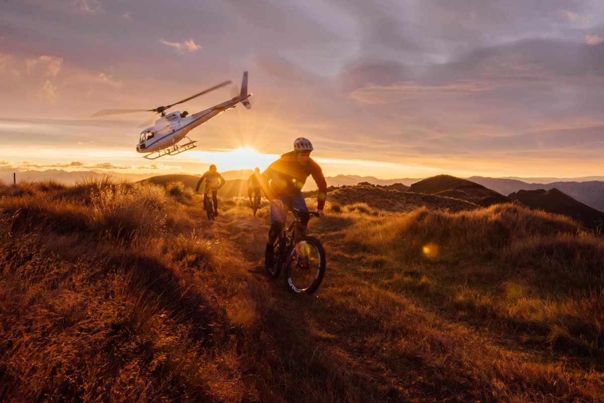 From the air or on the ground, there are many ways to experience New Zealand to the fullest | photo: Jay French 7653 Mt Burke Wanaka Jay French web