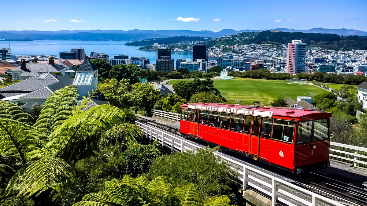Ride the Wellington cable car